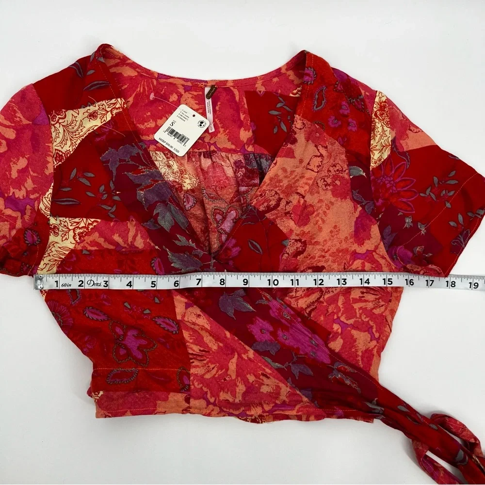 Free People Ashley Top Fun Combo, Small NWT